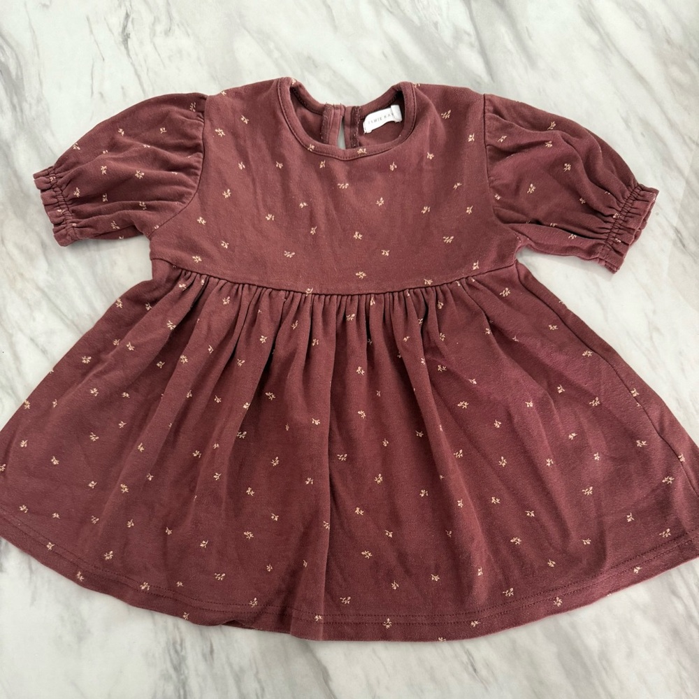 Jamie Kay Brown ditsy floral Dress